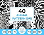 Animal Pattern SVG Bundle - The SVG Prints