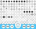 Round Frame SVG Bundle – The SVG Prints