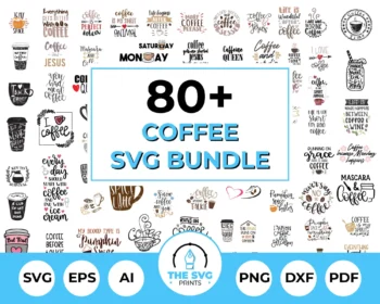 Coffee SVG Bundle - The SVG Prints