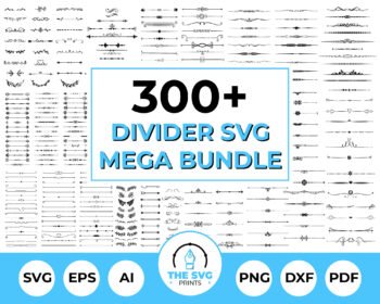 Divider SVG Mega Bundle-TheSVGPrints-01