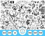 Swirls Mega SVG Bundle – The SVG Prints
