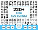 Lion SVG Mega Bundle - The SVG Prints