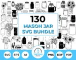 Mason Jar SVG Mega Bundle – The SVG Prints