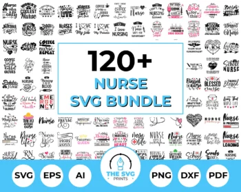 Nurse Quotes SVG Bundle - The SVG Prints