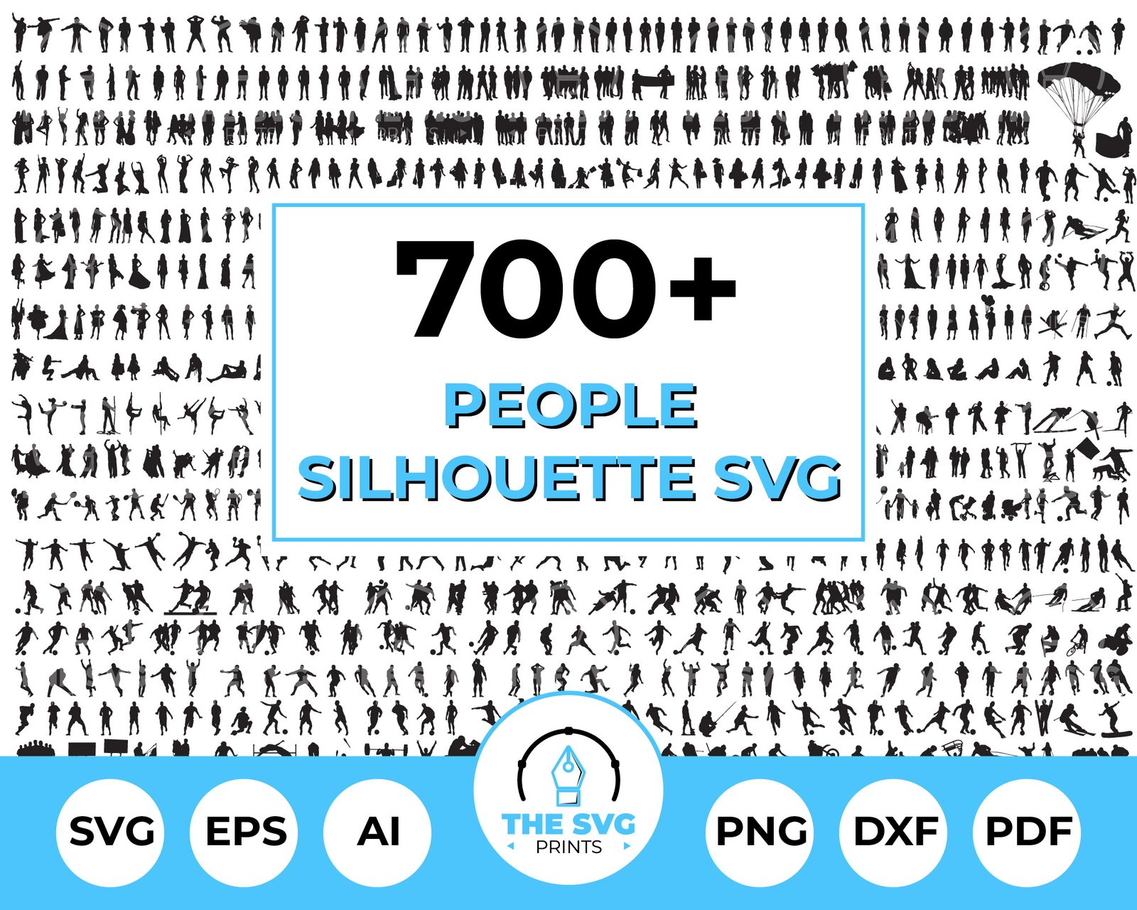People Silhouette SVG Mega Bundle-TheSVGPrints People Silhouette SVG Mega Bundle-TheSVGPrints