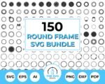 Round Frame SVG Bundle – The SVG Prints