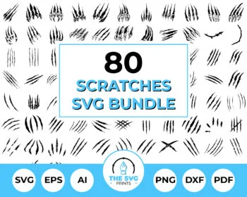 Scratches SVG Bundle - The SVG Prints
