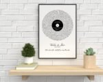 Custom Vinyl Lyrics Print – The SVG Prints