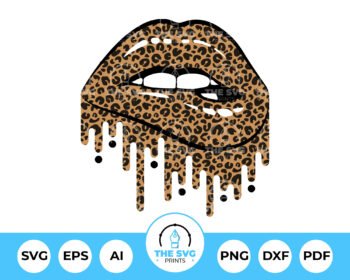 leopard lips svg - The SVG Prints