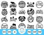 Happy Birthday SVG Cake Topper – The SVG Prints