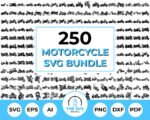 Motorcycle SVG Bundle - The SVG Prints