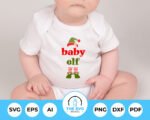 Christmas Elf Clipart - The SVG Prints