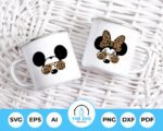Mickey Minnie Print SVG - The SVG Prints