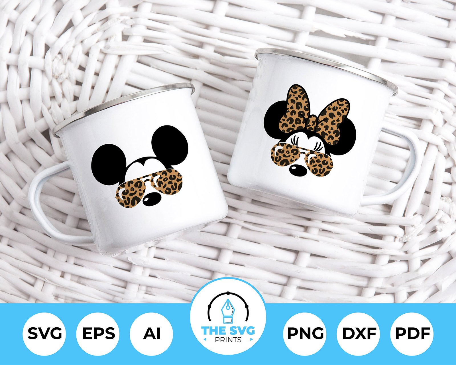 Mickey Minnie Print SVG - The SVG Prints Mickey Minnie Print SVG - The SVG Prints