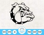 Bulldog Mascot SVG – The SVG Prints