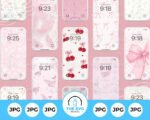 Pink Wallpaper JPG Bundle for iPhone – The SVG Prints