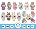 15 Labubu SVG Bundle - The SVG Prints