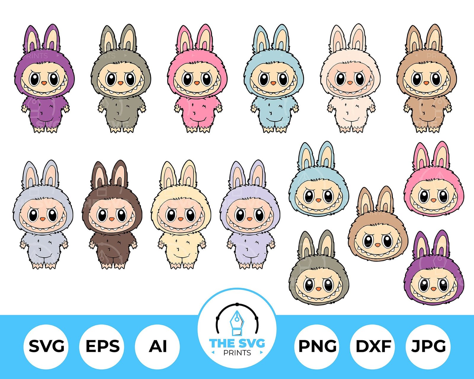 15 Labubu SVG Bundle - The SVG Prints 15 Labubu SVG Bundle - The SVG Prints